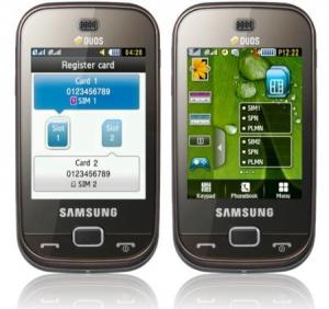 Samsung B5722 Dark Brown DuoS